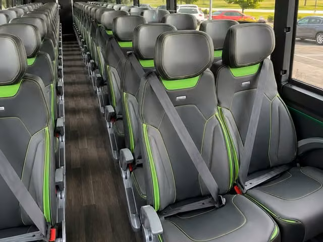 enterprise charter bus interior